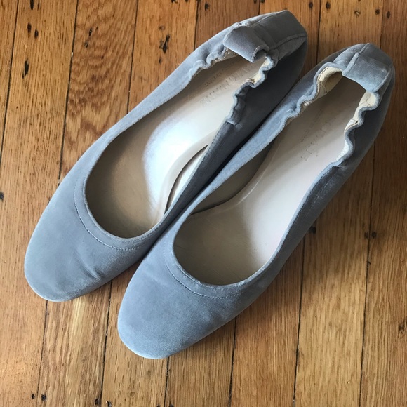 SOLD Everlane The Day Heel in Gray/Silver 10.5 - Picture 4 of 13